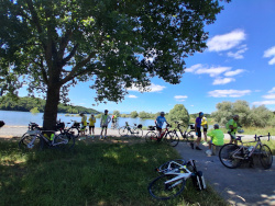 Pause déjeuner lac de l'Astarac le 3 juin 2026